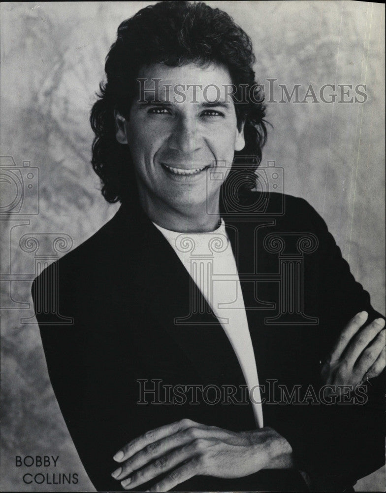 Press Photo Bobby Collins  American stand-up comedian and film actor. - Historic Images