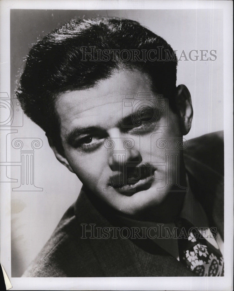 1950 Press Photo Norman Corwin,award winning radio writer and radio director. - Historic Images