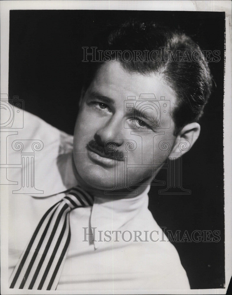 1949 Press Photo Norman Corwin, CBS&#39; writer-producer. - Historic Images