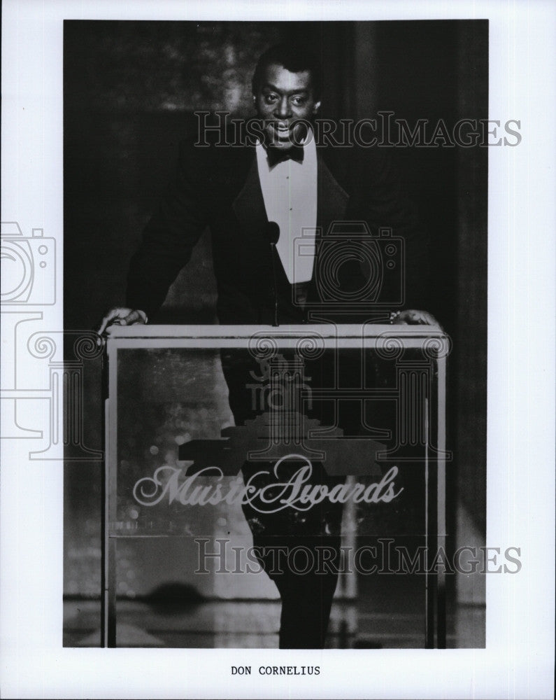 Press Photo Don Cornelius  American television show host and producer. - Historic Images