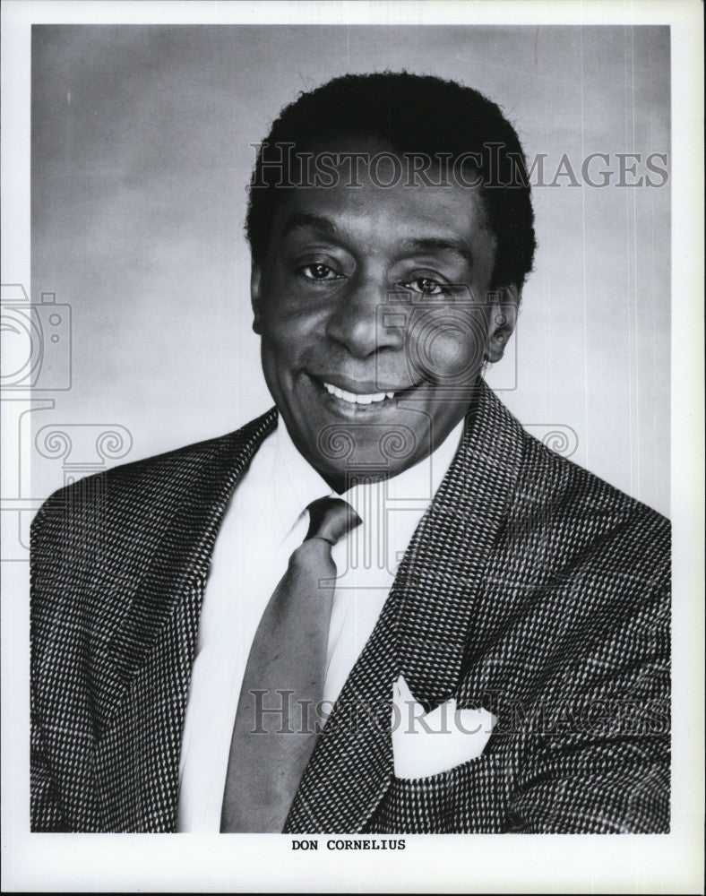 Press Photo Don Cornelius  American television show host and producer. - Historic Images