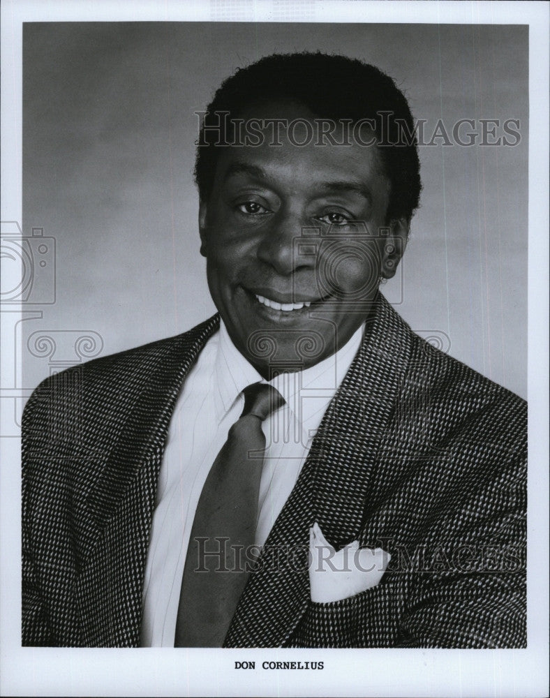 Press Photo Don Cornelius  American television show host and producer. - Historic Images