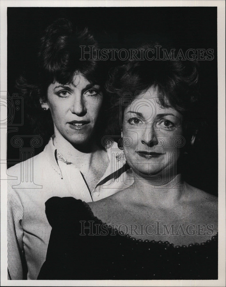 Press Photo Broadway Stars Cynthia Crumlish and Peggy Cosgrave. - Historic Images