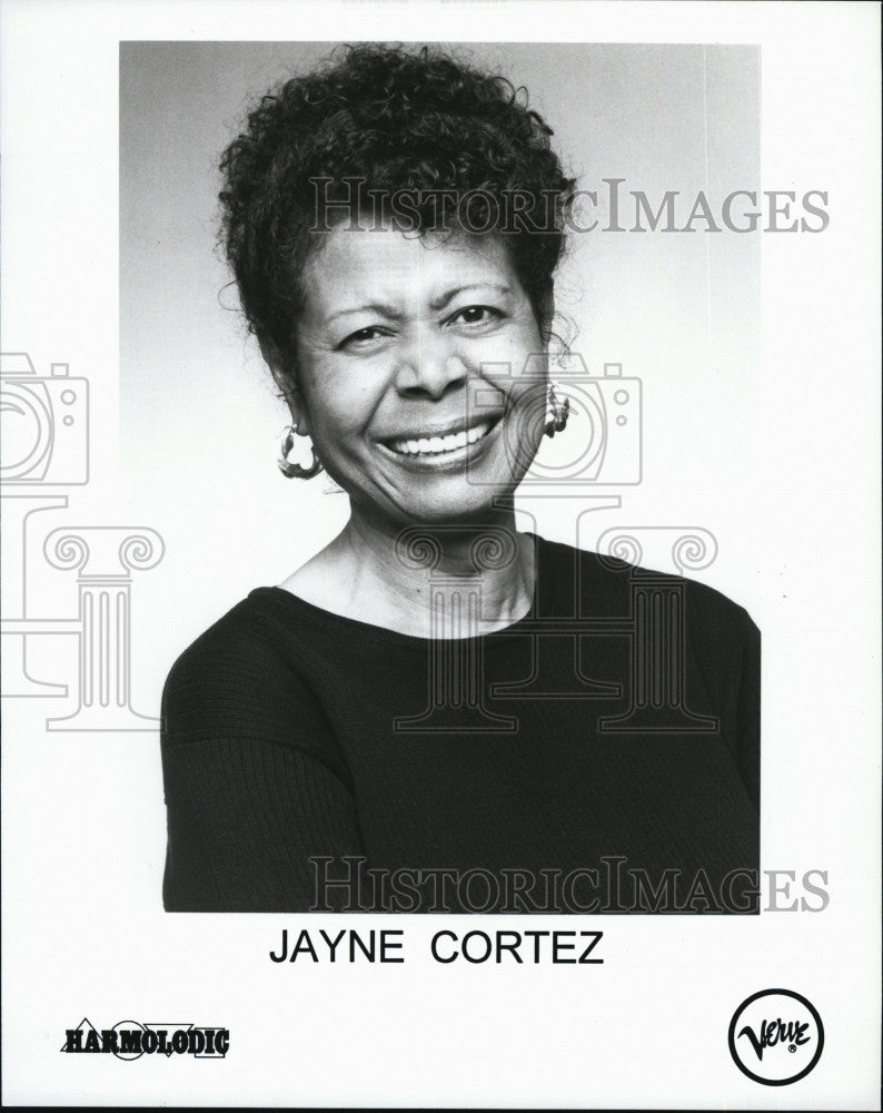 Press Photo Jayne Cortez - Historic Images