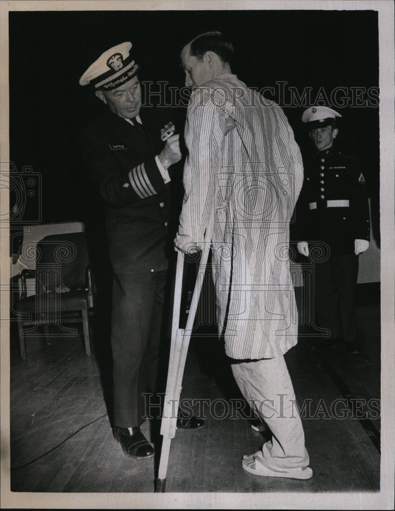 1969 Press Photo Capt. Tracy Cuttle, PFC Charles Ela - Historic Images