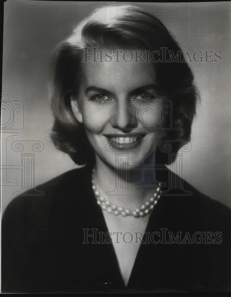 1961 Press Photo Actress Patricia Cutts - Historic Images