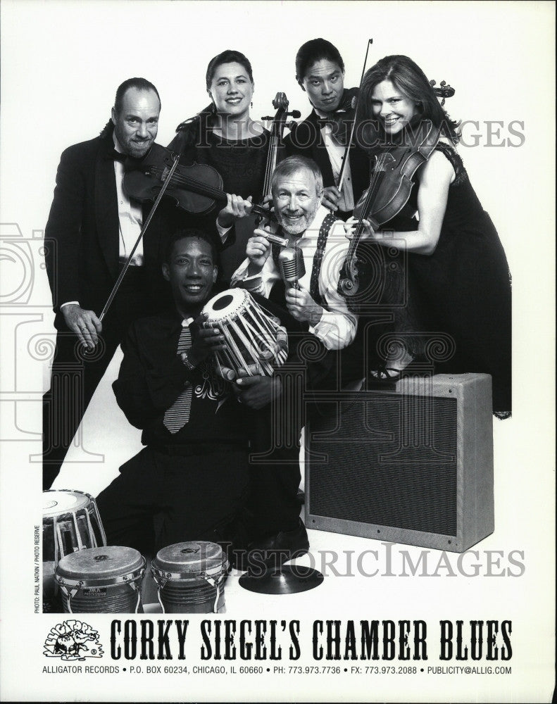Press Photo Corky Siegel's Chamber Blues - Historic Images