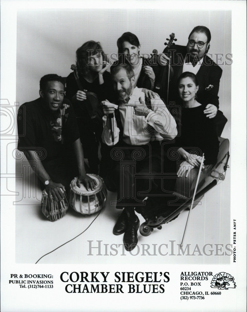 Press Photo Corky Siegel&#39;s Chamber Blues - Historic Images