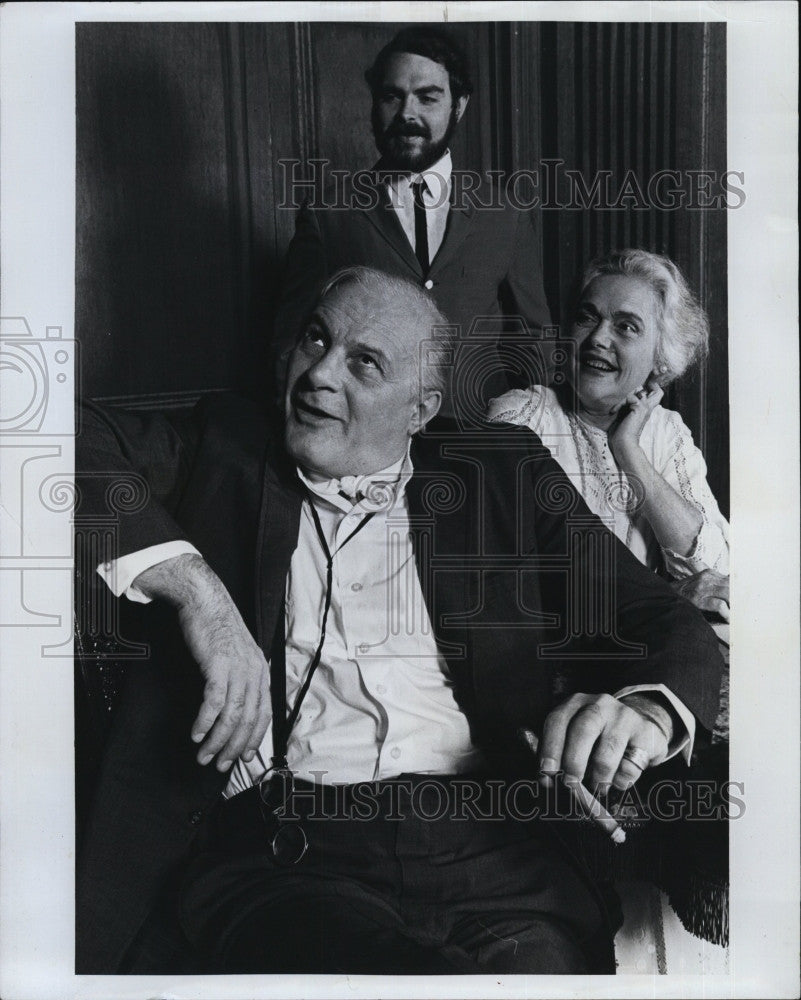 1973 Press Photo Robert Pastene, James Pickering, E. Wilson &quot;Long Day&#39;s Journey&quot; - Historic Images