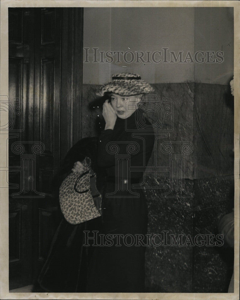 1959 Press Photo Mrs. Helen McDonald Passaretti of Jamaica Plain - Historic Images