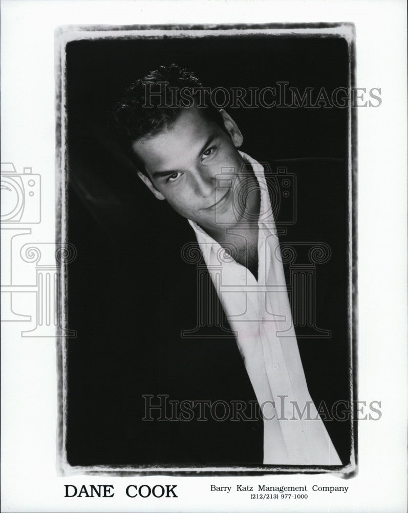 1998 Press Photo Dane cook with Barry Cook Mgmt Co. - Historic Images