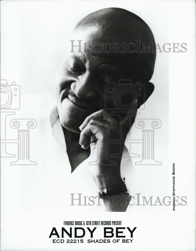 Press Photo Andy Bey for Evidence Music &amp; 12th Strret Records - Historic Images