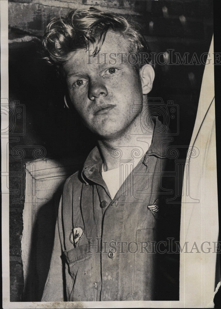 1966 Press Photo Michael Patridge Accused of Murdering High School Girl - Historic Images