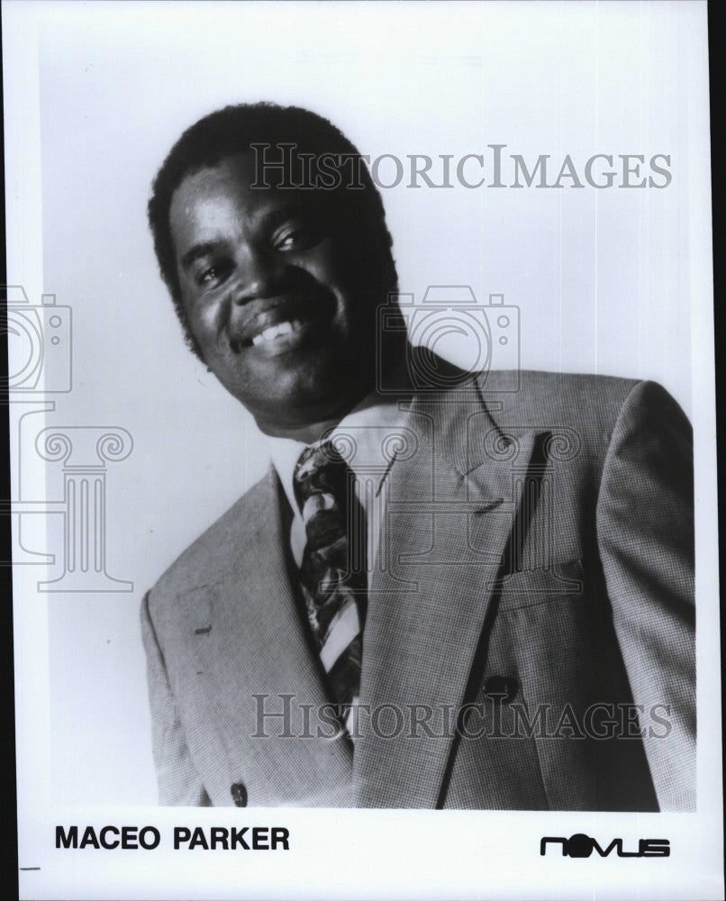 Press Photo Maceo Parker, American funk and soul jazz saxophonist - Historic Images