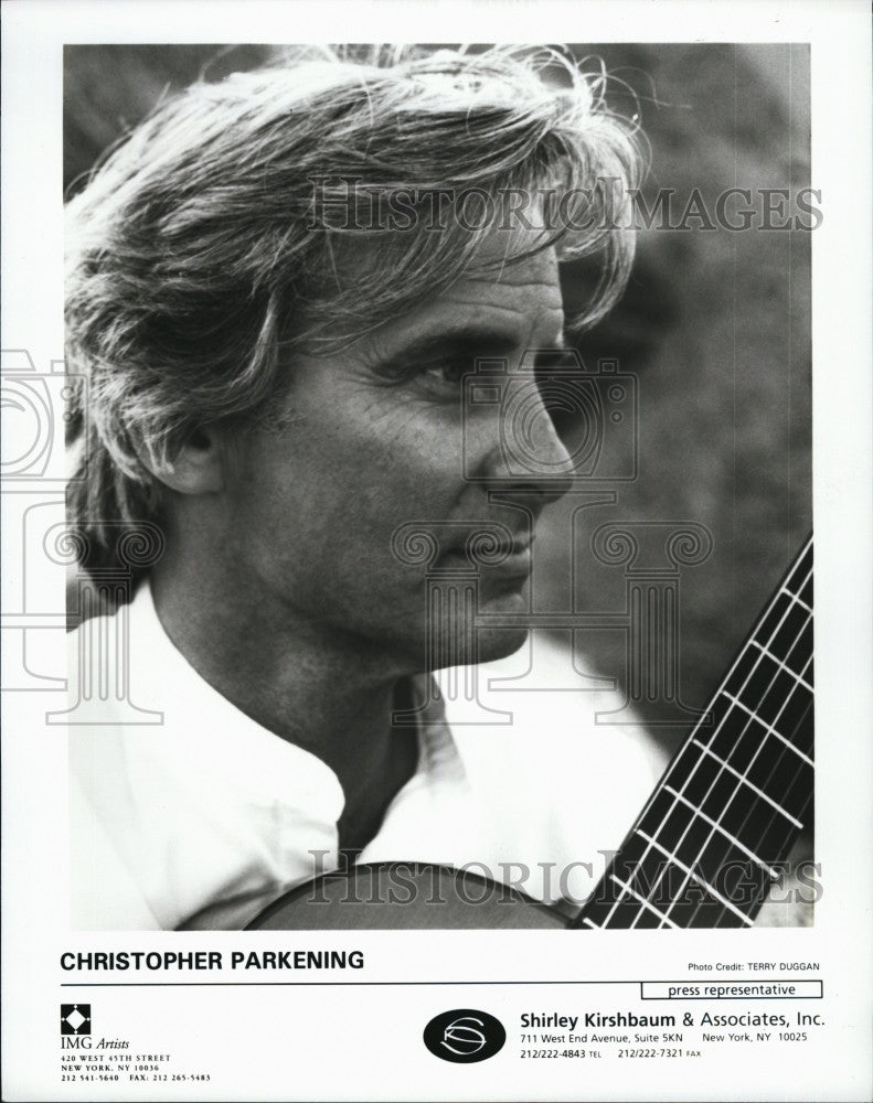 Press Photo Guitarist, Christopher Parkening to perform - Historic Images