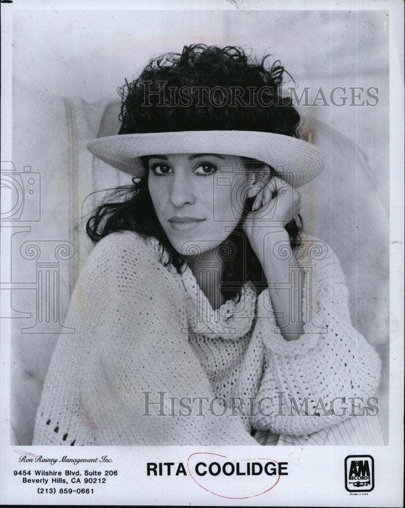 Press Photo Rita Coolidge, Singer - Historic Images