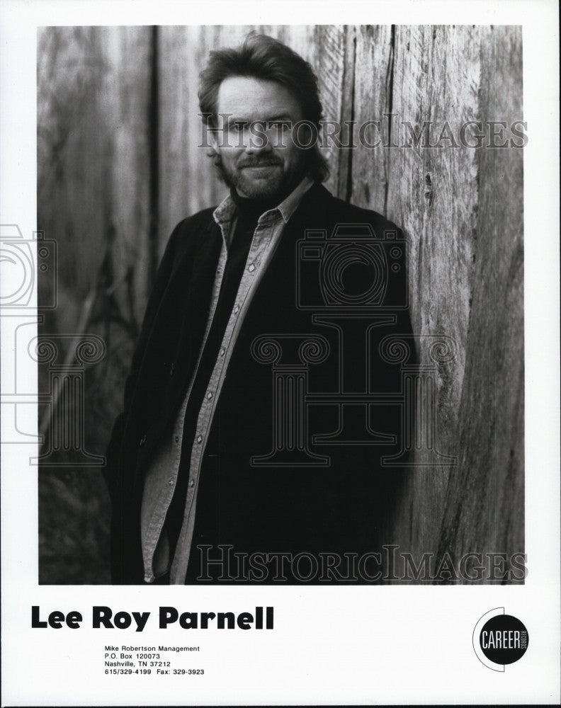 Press Photo country music star Lee Roy Parnell - Historic Images