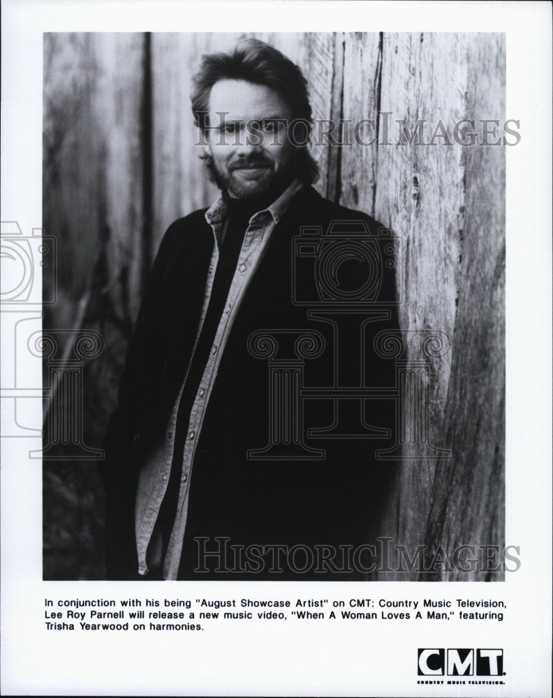 Press Photo Lee Roy Parnell - Historic Images