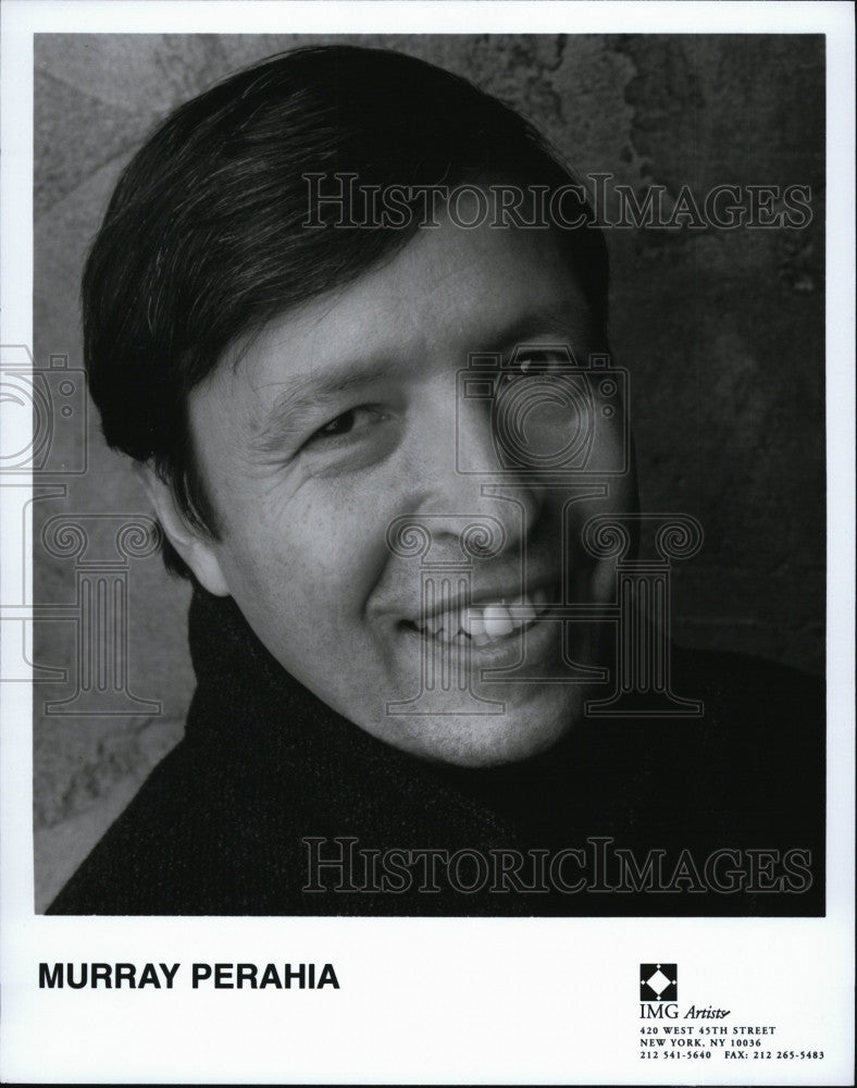 Press Photo Murray Perahia  American concert pianist and conductor. - Historic Images