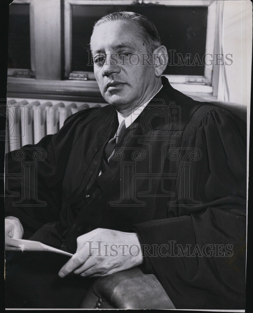 1951 Press Photo Judge Saul S, Streit of New Jersey - Historic Images