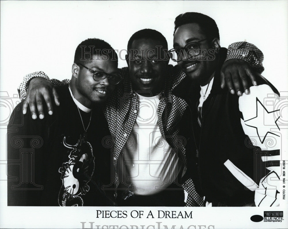 1996 Press Photo Pieces Of A Dream (Band) - Historic Images