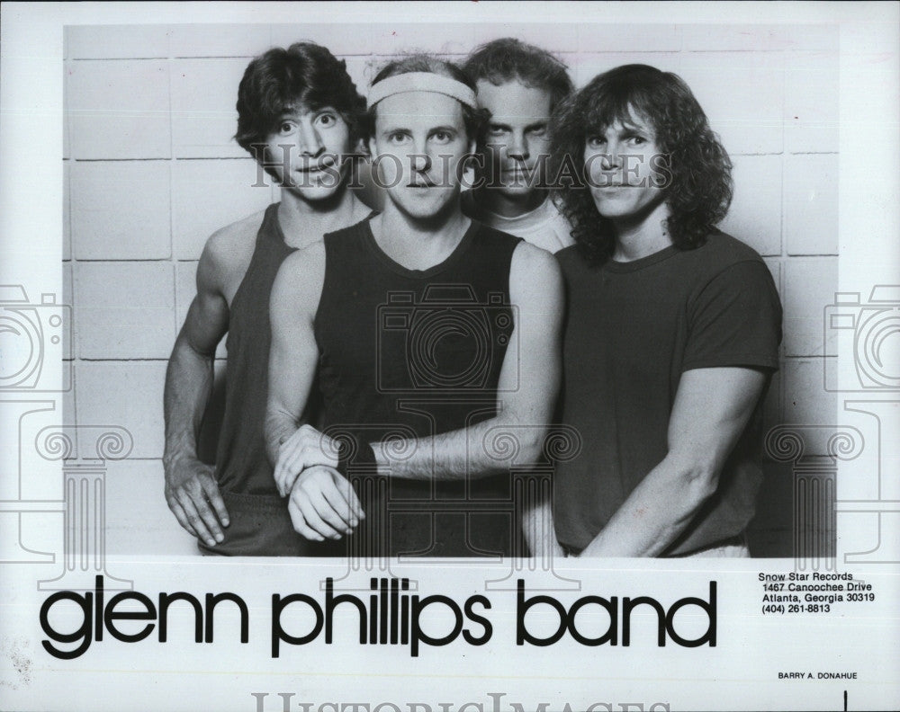 Press Photo Glenn Phillips Band - Historic Images