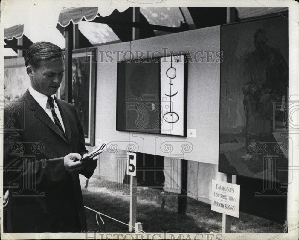 1963 Press Photo Gov. Endicott Peabody - Historic Images