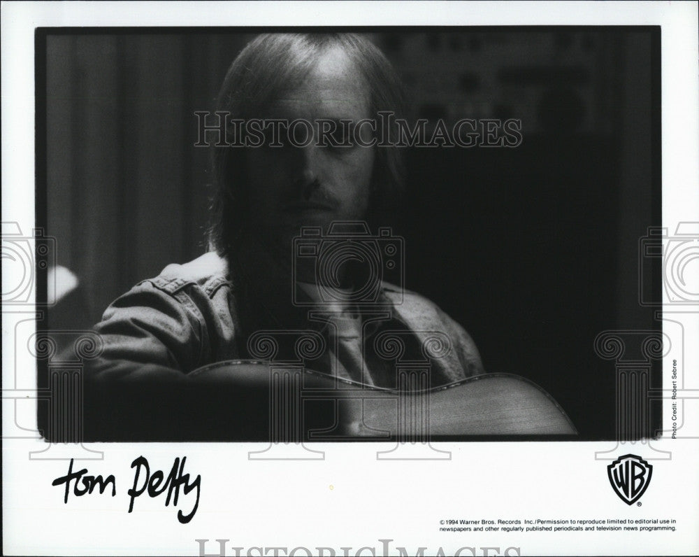 Press Photo Tom Petty American Singer and Lead singer of Hearbreakers. - Historic Images