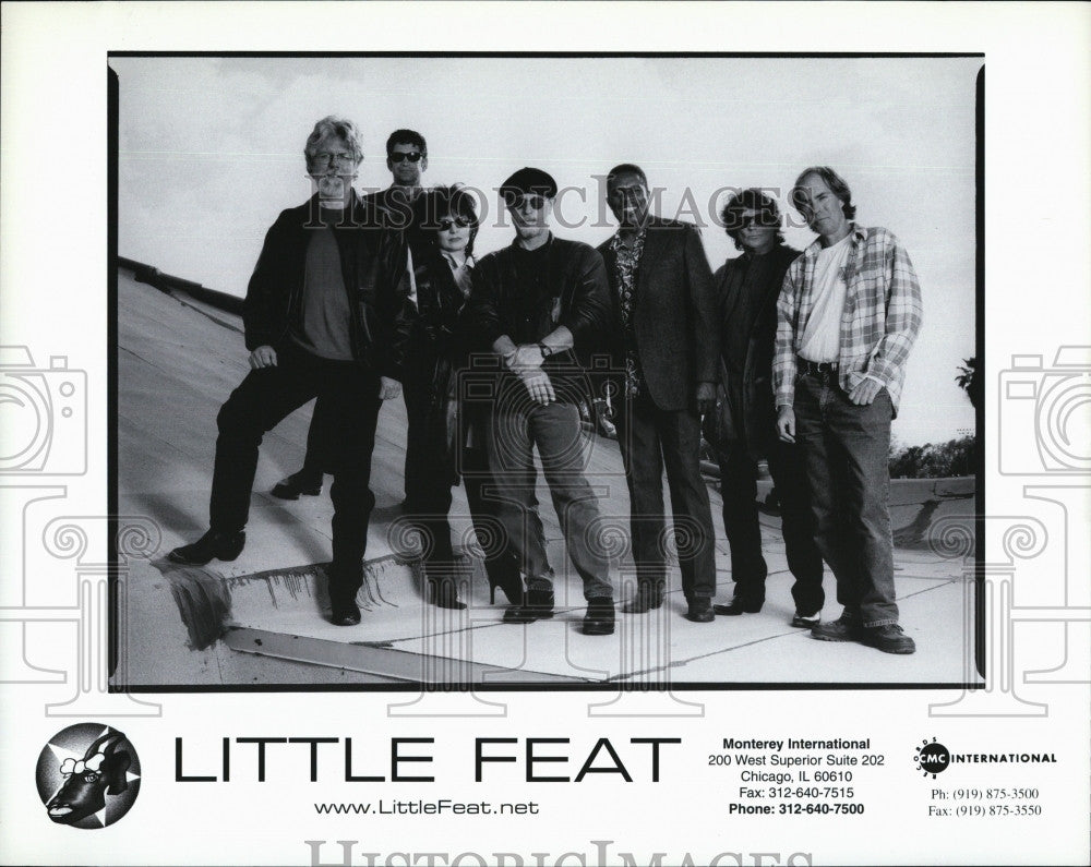 Press Photo  American Rock Band &quot;Little Feat&quot; Founded In 1969 By Bill Payne - Historic Images