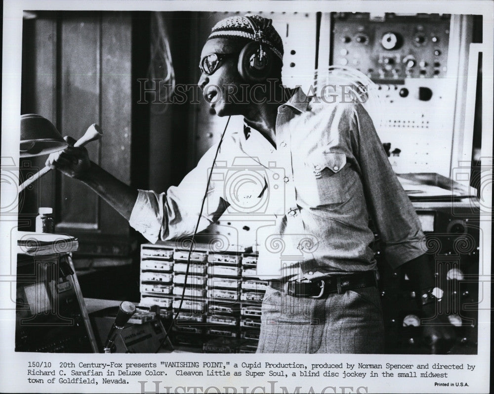 1971 Press Photo Cleavon Little stars in &quot;Vanishing Point&quot; - Historic Images