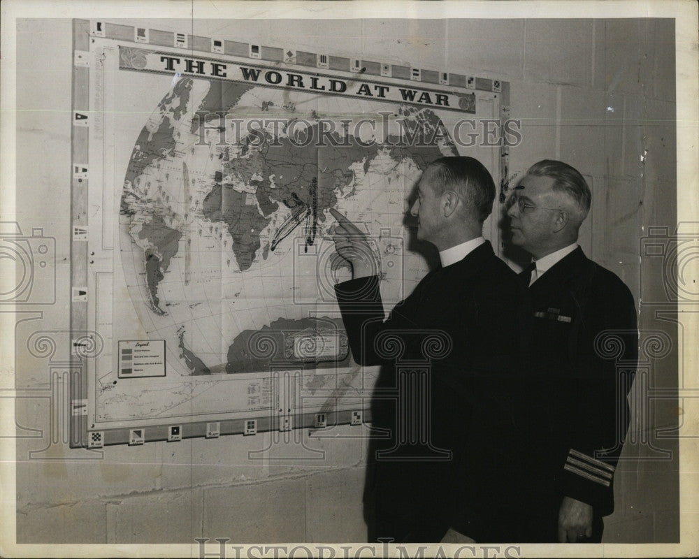 1943 Press Photo Reverend John Callan Maryknoll Mission - Historic Images