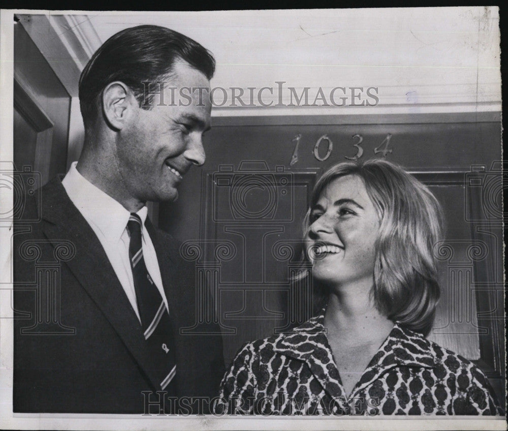 1960 Press Photo Jenny Ann Lindstrom Fuller Callaway III - Historic Images