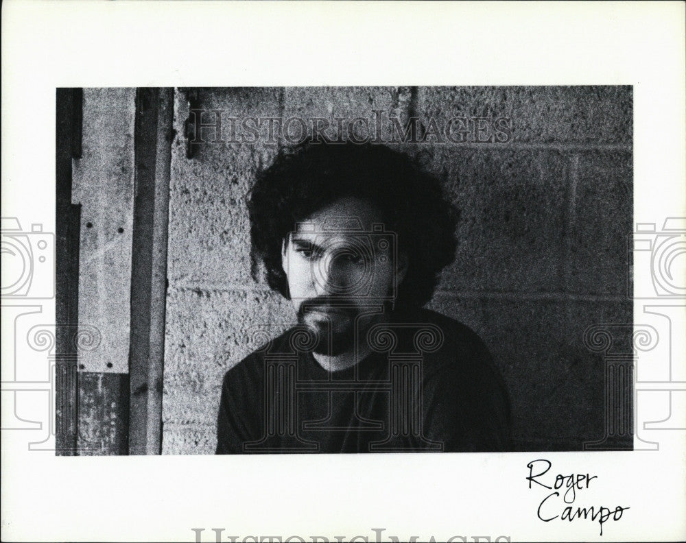 Press Photo Musician, Roy campo to perform - Historic Images