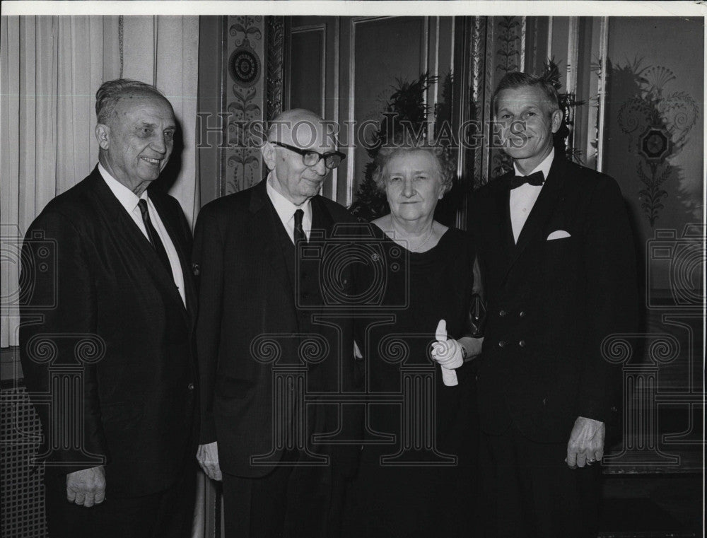1968 Press Photo  Anthony Stonina, Dr SP Mizva, Mr sJ Kazanowski,Dr JJ Kraw - Historic Images