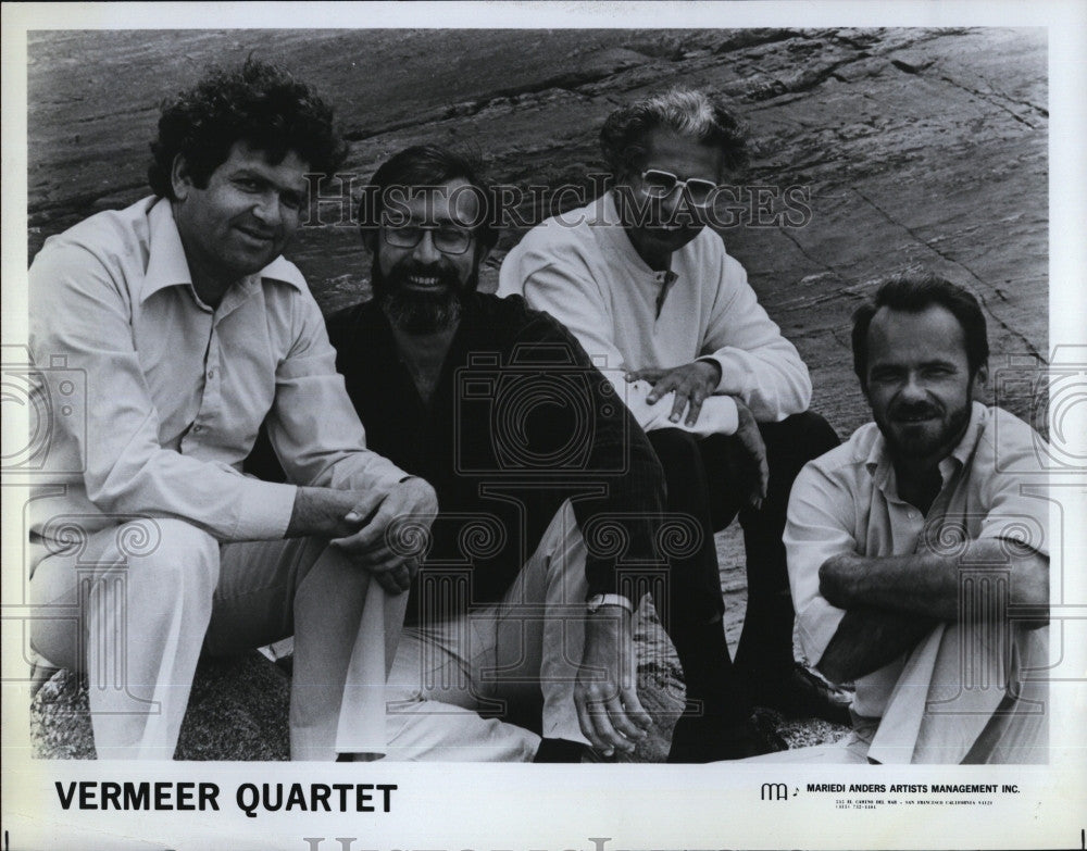 Press Photo Vermeer Quartet To Play Theatre Concert Hall At Tanglewood - Historic Images