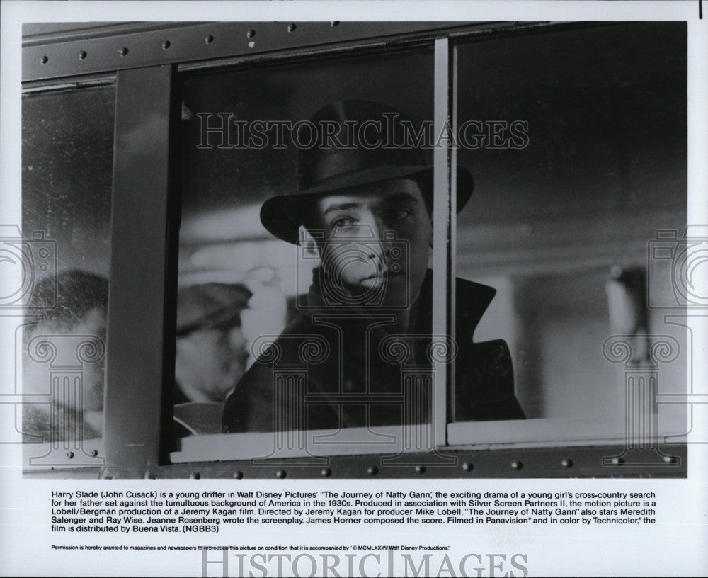 1985 Press Photo John Cusack &quot;The Journey of Natty Gann&quot; - Historic Images