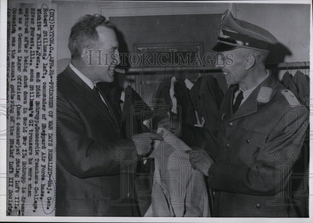 1965 Press Photo Maj. Gen. Robert Stillman, commander of Sheppard Air Force - Historic Images