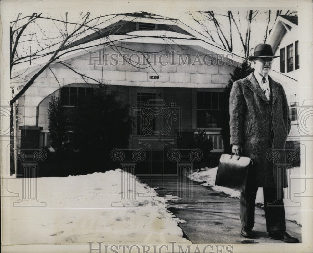 1949 Press Photo Fellow Townsman of President Truman, James W. Stolbaugh - Historic Images