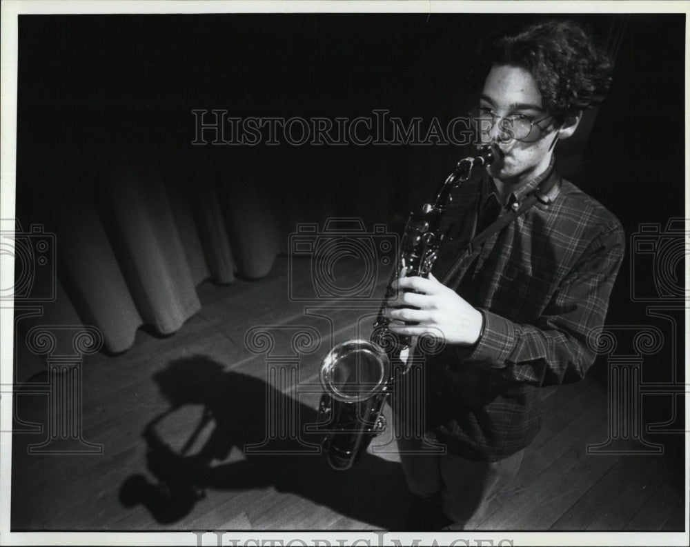 1996 Press Photo Jeremy Udden, alto Saxophonist - Historic Images