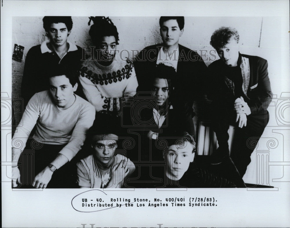 Press Photo UB40 - Historic Images