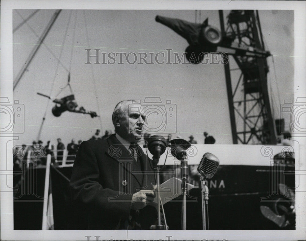 1950 Press Photo Italy&#39;s Ambassador to US Alberto Tarchiani - Historic Images