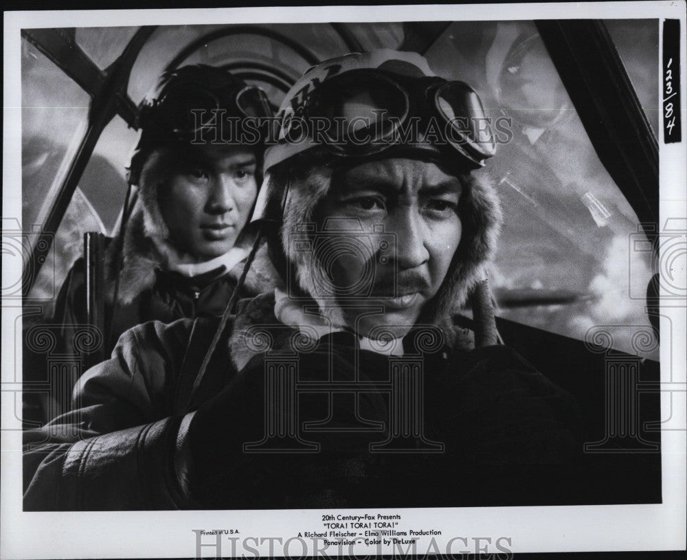 1971 Press Photo Takahiro Tomura in &quot;Tora Tora Tora&quot; - Historic Images