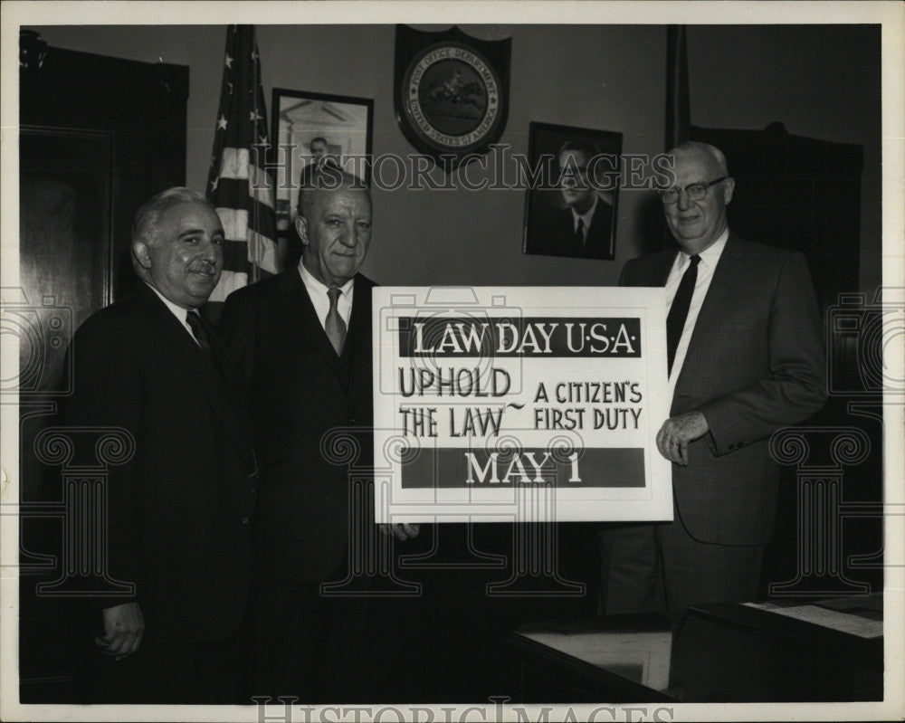 1968 Press Photo Mass Bar Assoc. S Gurvitz,P Tamburelo,E Martin - Historic Images