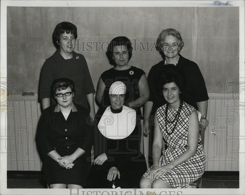 1967 Press Photo M Doherty,Sister M Dorothy,P Small,W Joyce,J Winne - Historic Images