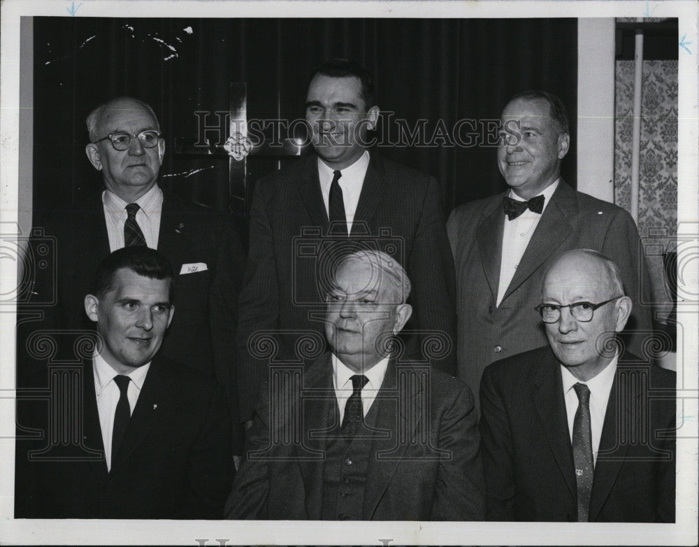 1960 Press Photo Committee For 10th Annual Protestant Communion Breakfast - Historic Images