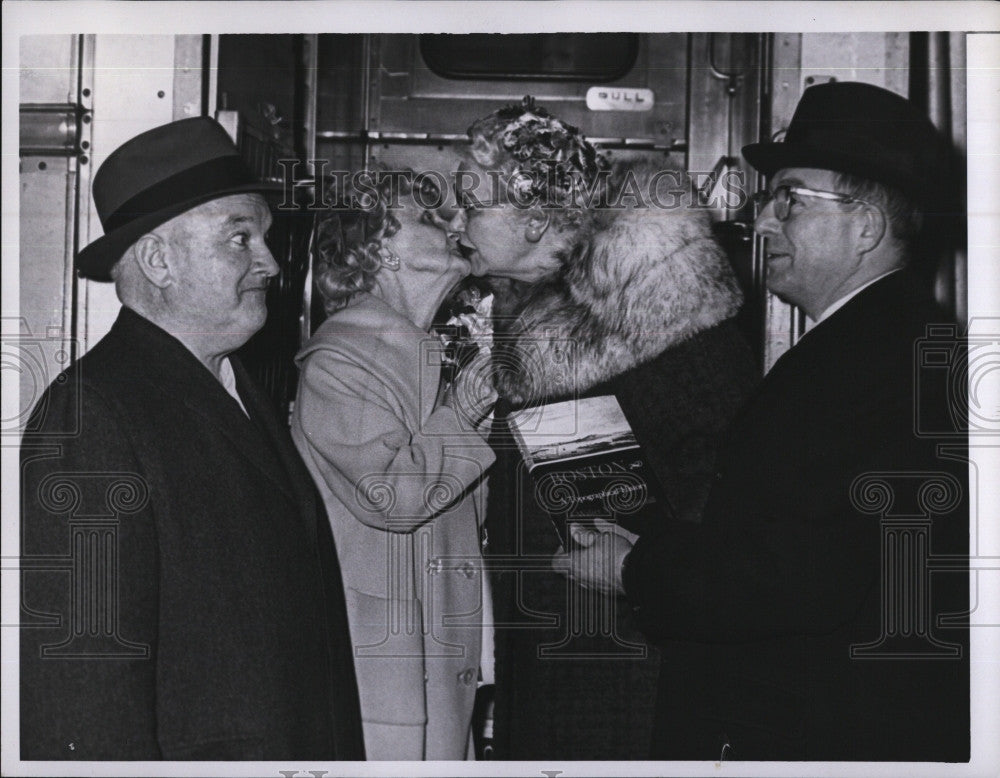 1965 Press Photo Mrs Ethel Whelpley,Mary Wright ,Gene Reilly &amp; John Bouchard - Historic Images
