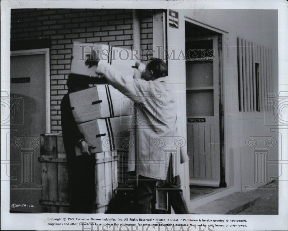 1972 Press Photo Actor Jacques Tati Movie Traffic - Historic Images