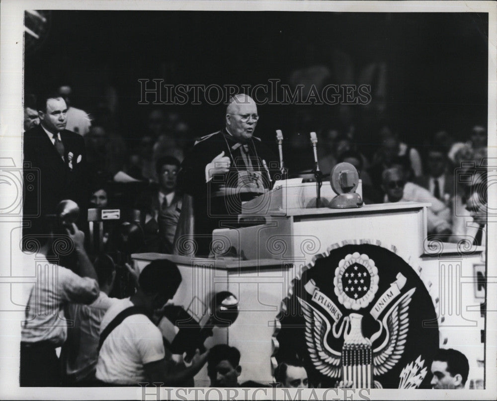 1948 Press Photo Dennis  Cardinal Doughtery at Dem Natl convention - Historic Images