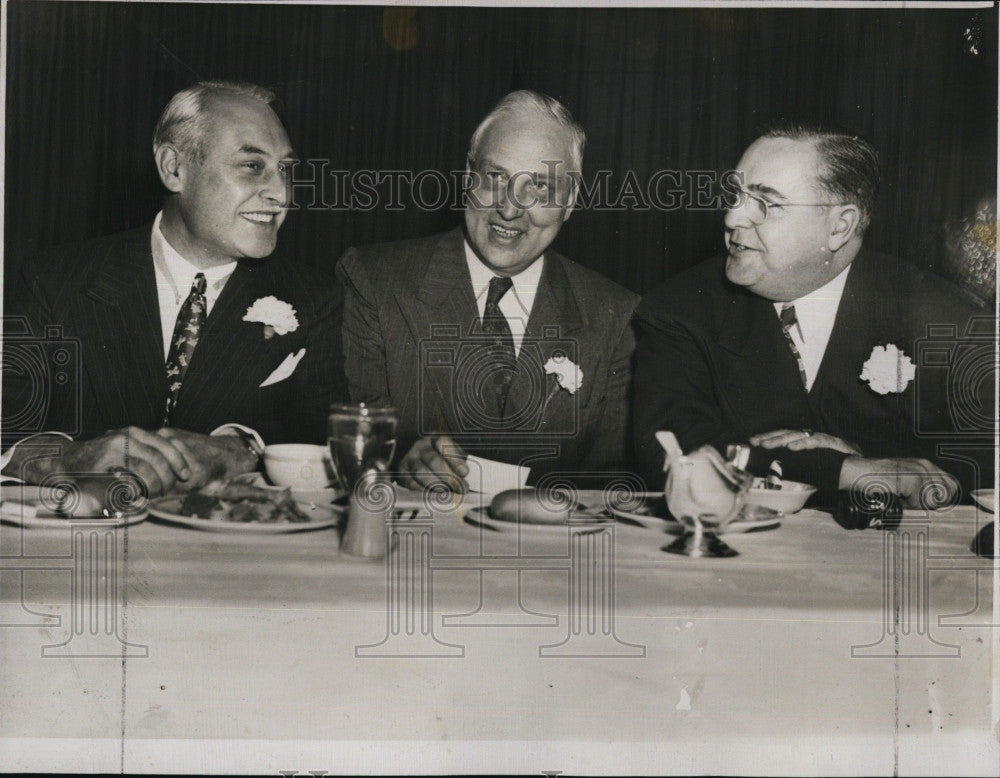 1948 Press Photo Carlton Strong, Gilbert Verney, Nelson Smith - Historic Images