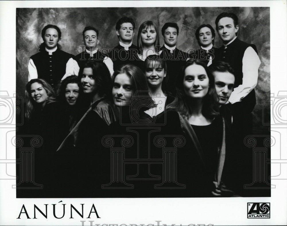 Press Photo Irish Choral Croup &quot;Anuna&quot; - Historic Images